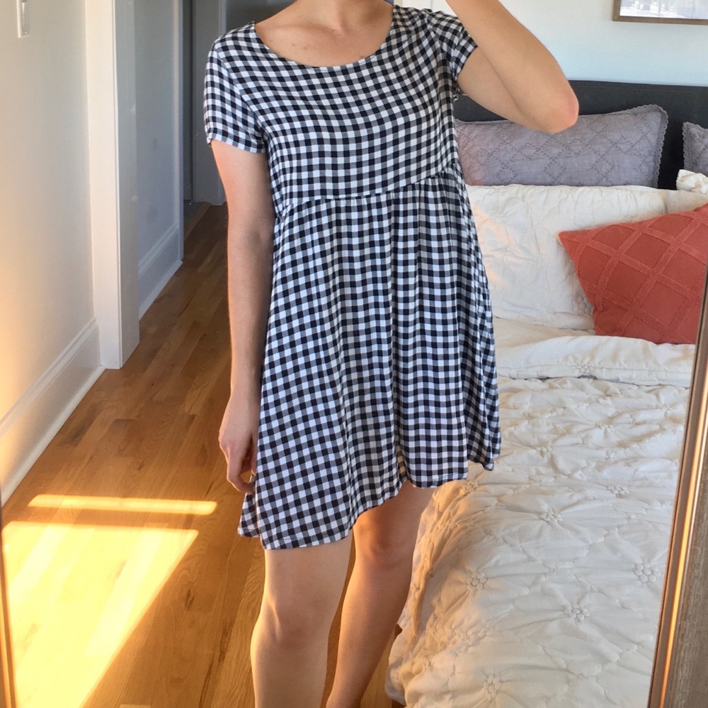 American Apparel Gingham Dress
